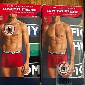 New in Box Tommy Hilfiger Men's Boxer Trunks - 2 Four Packs